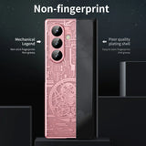 Mechanical Plating Texture Protection Case For Samsung