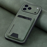 Two-Piece Set Luxury Leather Case for iPhone