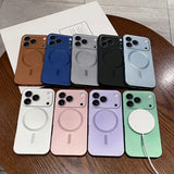 Luxury Matte Magnetic Case For iPhone