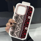 Vintage Totem Shockproof Leather Case For iPhone