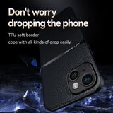 Luxury Magnetic Leather Soft Case For iPhone