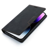 Leather Flip Wallet Magnetic Cards Holder Case for iPhone