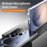 Luxury Plating Magnetic Camera Lens Case for Samsung