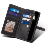 RFID lanyard crossbody wallet case for Samsung