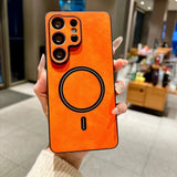 Ultra Skin Feel Matte Leather Protection Case for Samgsung