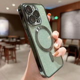 Luxury Electroplate Soft Bumper Glitter Case For iPhone