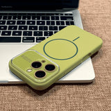 Magsafe Magnetic Liquid Silicone Case for iPhone