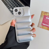 Luxury Down Jacket The Puffer  Case For iPhone