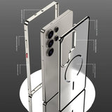 Magsafe Magnetic Metal Frame Shockproof Case For Samsung
