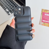 Luxury Down Jacket The Puffer  Case For iPhone