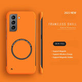 Ultra Slim Frameless Magnetic Case For Samsung
