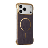 Frameless Carbon Fiber Shockproof Case For iPhone
