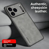 Luxury Leather Shockproof Case For iPhone