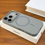 Luxury Matte Magnetic Hard Case For iPhone