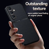 Holder Magnetic Leather Case Samsung