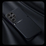 Business Leather Magnetic Stand Case For Samsung