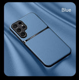 Business Leather Magnetic Stand Case For Samsung