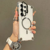 Airbag Anti-fall Cushion Magnetic Case For Samsung