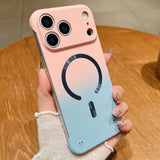 Ultra-Thin Gradient Frameless Magnetic Case for iPhone