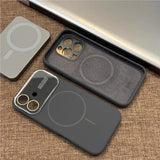 Magsafe Magnetic Liquid Silicone Case for iPhone