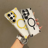 Airbag Anti-fall Cushion Magnetic Case For Samsung