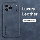Luxury Sheepskin Vintage Shockproof Case for iPhone
