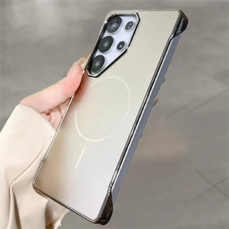 Frameless Matte For Magsafe Case for Samsung