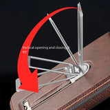 Luxury Rotation KickStand Business Leather Case For iPhone