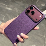 Luxury Cortex Bark Texture Fashion Case For iPhone