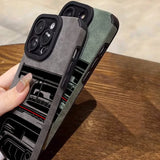 Cool Sports Car Leather Case For iPhone