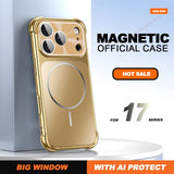 Luxury Magsafe Shockproof Magnetic Case For iPhone