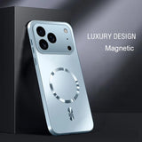 Slim Silky Matte Hard Magnetic Case For iPhone