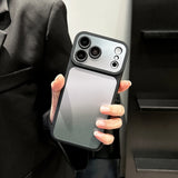 Original Gradient Matte Shockproof Liquid Silicone Case For iPhone