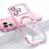 Luxury Transparent Electroplating Soft Case for iPhoneCover