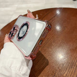 Plating Clear Magnetic Bumper Case for iPhone