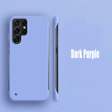 Ultra Slim Matte Frameless Case For Samsung