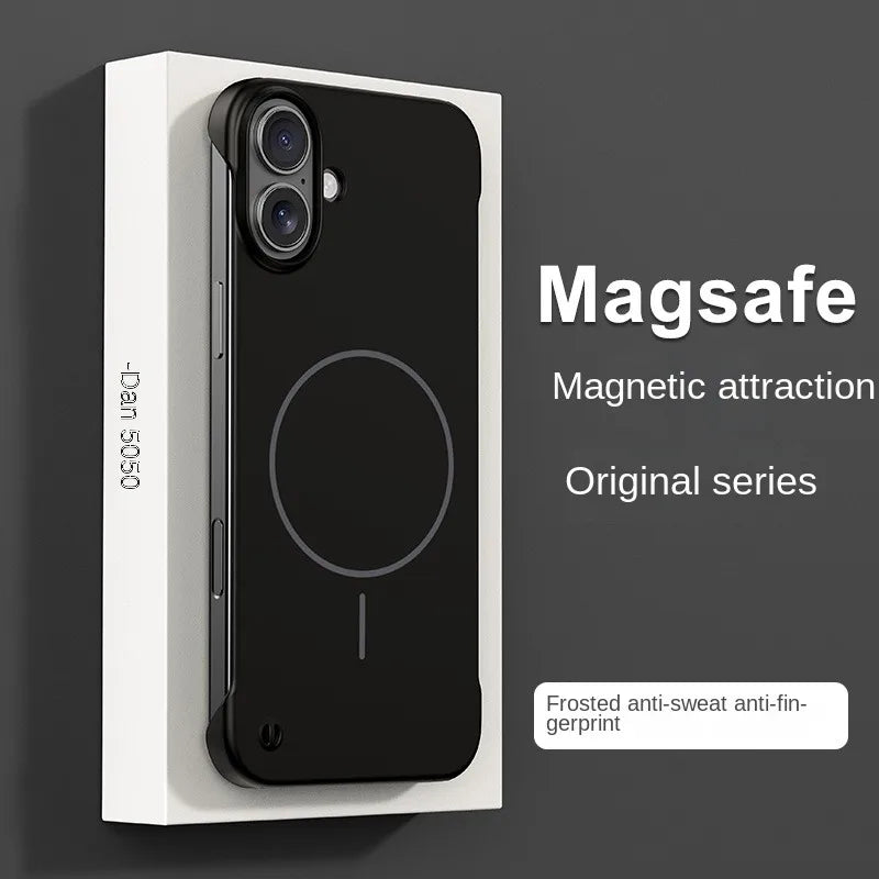 Ultra-thin Frameless Cooling Magnetic Case For iPhone