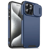 Slide Camera Shockproof Case For iPhone