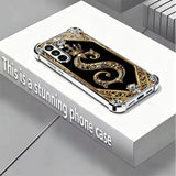 Crown Electroplated Glass Case for Samsung