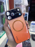 Luxury Magnetic Gradient Streaming Case For iPhone