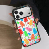 Colorful Melting Heart Impact Magnetic Case for iPhone