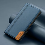 Luxury Leather Book Coque Flip for Samsung