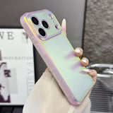 Laser Color Frosted Translucent Case for iPhone