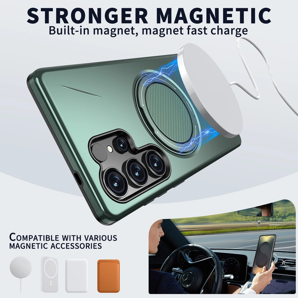 Magsafe 360 ° Rotating Magnetic Bracket Case For Samsung