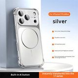 Shockproof Matte Magnetic Plating Case for iPhone