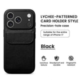 Shockproof  Card Holder Wallet Leather Case For iPhone