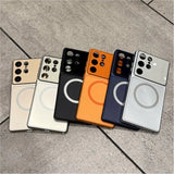 Magsafe Nano Matte Tempered Glass For Samsung