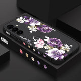 Purple Peony Flower Case For Samsung