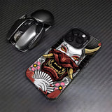 Ghost Face Samurai Case For iPhone