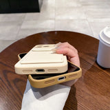 Card Slot Wallet Bracket Case For iPhone